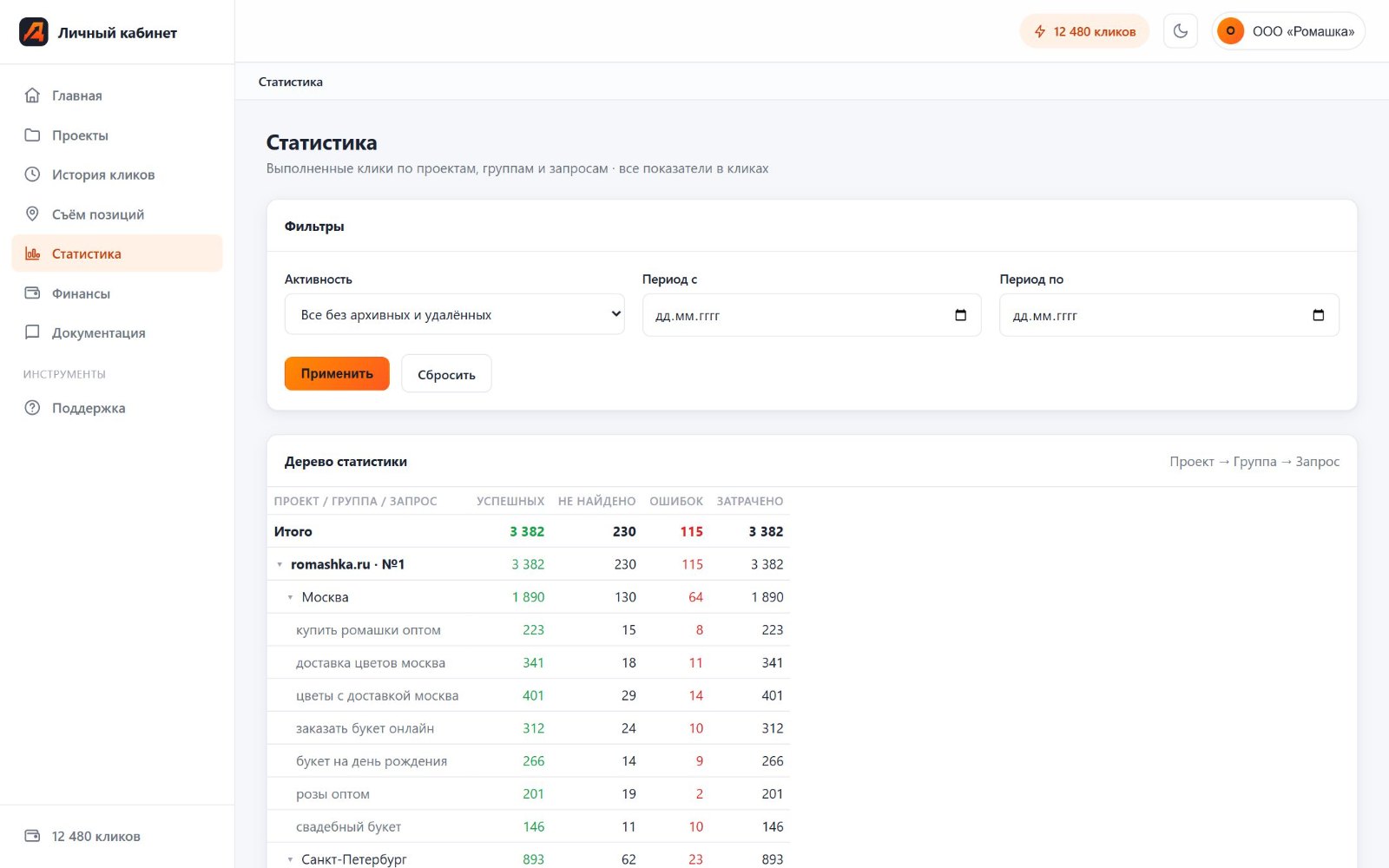 Статистика